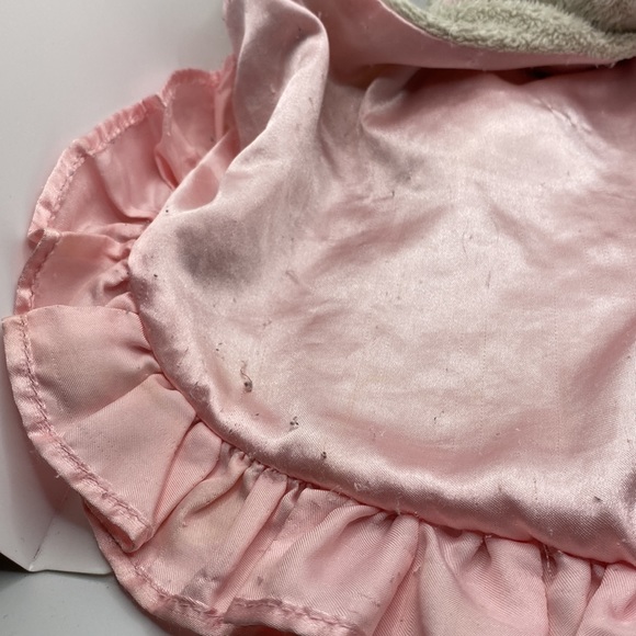 Baby Ganz Brighton Mini Blankie Grey Bunny Lovey Snuggler Security Blanket - Picture 8 of 11